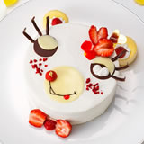 くまのデコレーションケーキ